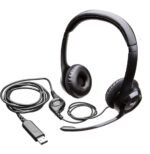 Casque Logitech H390 avec microphone anti-parasite - USB (981-000406) – Image 5