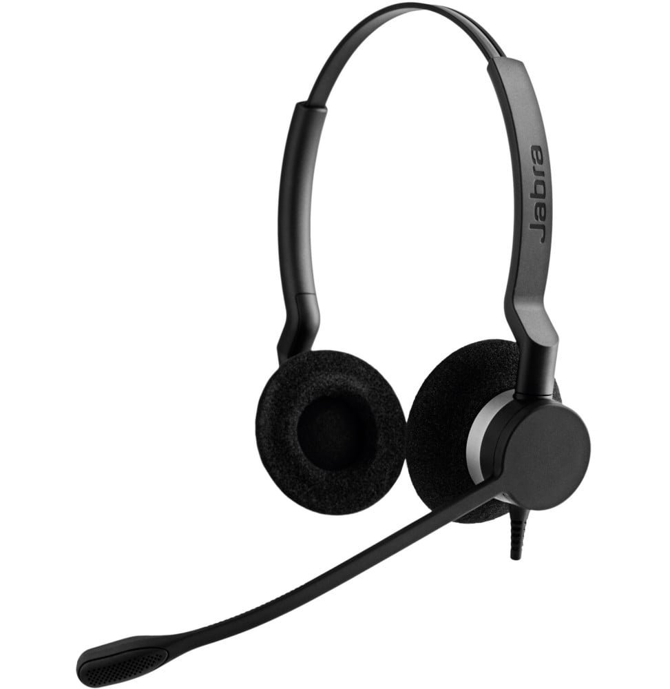 casque-micro-stereo-jabra-biz-2300-qd-duo-anti-bruit-cordon-intelligent-universel-jabra-gn1200cc-2m-2309-820-104-88011-99.jpg Casque-micro stéréo Jabra BIZ 2300 QD Duo Anti-Bruit + Cordon intelligent universel Jabra GN1200CC - 2 mètres – Image 1