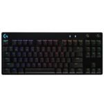 Clavier gaming rétroéclairé mécanique Logitech G PRO - Noir Français Azerty (920-009390)