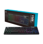 Clavier gaming rétroéclairé Rapoo V50S - AZERTY – Image 3
