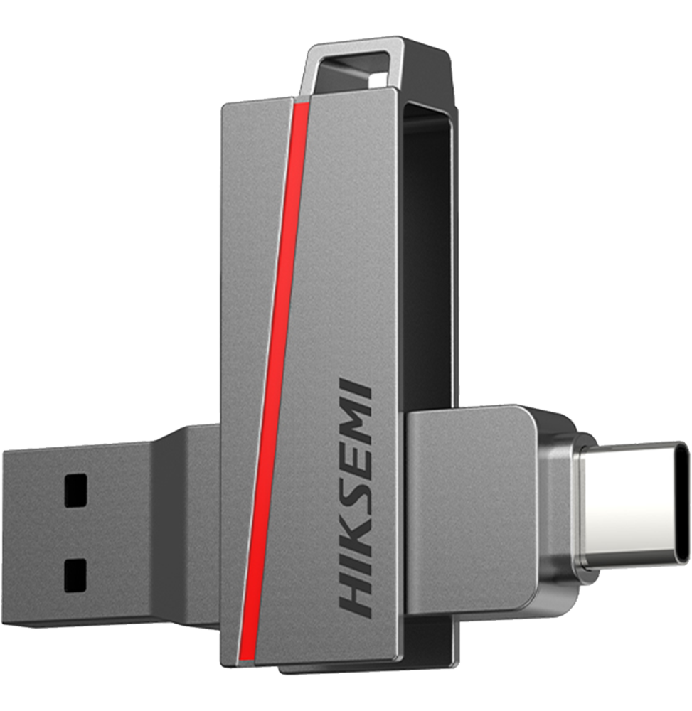 cle-usb-double-connectique-hiksemi-e307c-64go-usb-32-type-c-hsm-usb-e307c-64g-u3.png Clé USB double connectique Hiksemi E307C 64Go USB 3.2 Type-C (HSM-USB-E307C-64G-U3) – Image 1