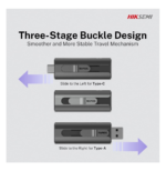 Clé USB double connectique Hiksemi S560 1 To USB-A / USB-C (HS-USB-S560-1TB-U3) – Image 4