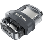 Clé USB SanDisk Ultra m3.0 double connectique micro-USB et USB 3.0 - 32 Go (SDDD3-032G-G46) – Image 3