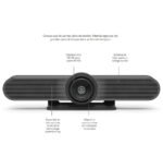 ConferenceCam Tout-en-un Logitech MeetUp pour petites salles de conférence (960-001102) – Image 7