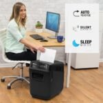 Fellowes AutoMax™ 150C - Destructeur à Coupe-croisée - Bac 32L - 150 feuilles (4680101)