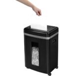 Fellowes 450M - Destructeur à Coupe-croisée - Bac 22L - 9 feuilles (4074101) – Image 5