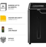 Fellowes Powershred® 325Ci - Destructeur à Coupe-croisée - Bac 83L - 24 feuilles (4632001) – Image 4