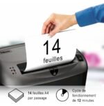 Destructeur Fellowes Powershred® 70S — Sécurité P-2 · 27 L · 14 feuilles/passage – Image 2