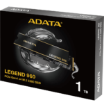 Disque Dur interne SSD ADATA LEGEND 960 PCIe Gen4 x4 M.2 2280 - 1To (ALEG-960-1TCS) – Image 6