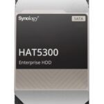 Disque dur interne Synology HAT5300 SATA 3,5" Série Enterprise HDD 12 To pour NAS (HAT5300-12T)