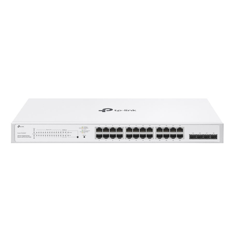 easy-switch-administrable-tp-link-festa-fs328gp-gigabit-28-ports-avec-24-ports-poe.jpg Easy switch administrable TP Link Festa FS328GP Gigabit 28 ports avec 24 ports PoE+ – Image 1