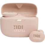 Écouteurs Bluetooth JBL Tune 130 NC TWS - Beige (JBLT130NCTWSSAN)