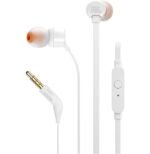 Écouteurs JBL Tune 110 Intra-auriculaire Blanc (JBLT110WHT)