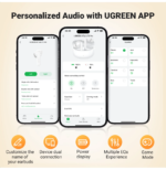Écouteurs sans fil Ugreen HiTune T3 Pro ANC (35725) – Image 4