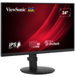Écran 24" Full HD Viewsonic VG2408 Ergonomic avec USB Hub – Image 2