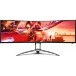 Écran 49" incurvé Gaming AOC Agon DQHD AG493UCX2