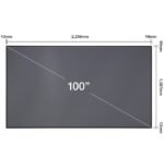 Écran de projection Epson ELPSC35 Laser TV 100" (V12H002AD0) – Image 2