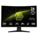 Écran incurvé Gaming 24" Full HD MSI MAG 242C (9S6-3BC31T-001)