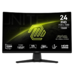 Écran incurvé Gaming 24" Full HD MSI MAG 242C (9S6-3BC31T-001)