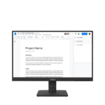 Écran Plat 22" Lenovo ThinkVision S22-4e FullHD (64CBKAT6EU)