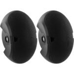 Electro-Voice EVID 4.2 – Enceintes passives 2 voies 4" compactes noires (EVID 4.2)