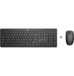 Ensemble clavier et souris sans fil HP 235 - AZERTY (1Y4D0UT)