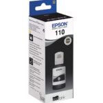 Epson 110 Noir - Bouteille d'encre Epson d'origine (C13T03P14A)