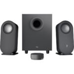 Haut-parleurs pour ordinateur Logitech Z407 Bluetooth® avec caisson de basses et commande sans fil (980-001348)