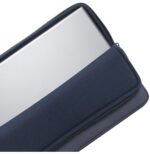 Housse Rivacase Suzuka 7703 Bleu pour ordinateurs portables 13.3" et Macbook Pro 14 (7703 Blue) – Image 4