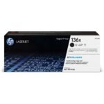 HP 136X Noir - Toner HP LaserJet d'origine (W1360X)