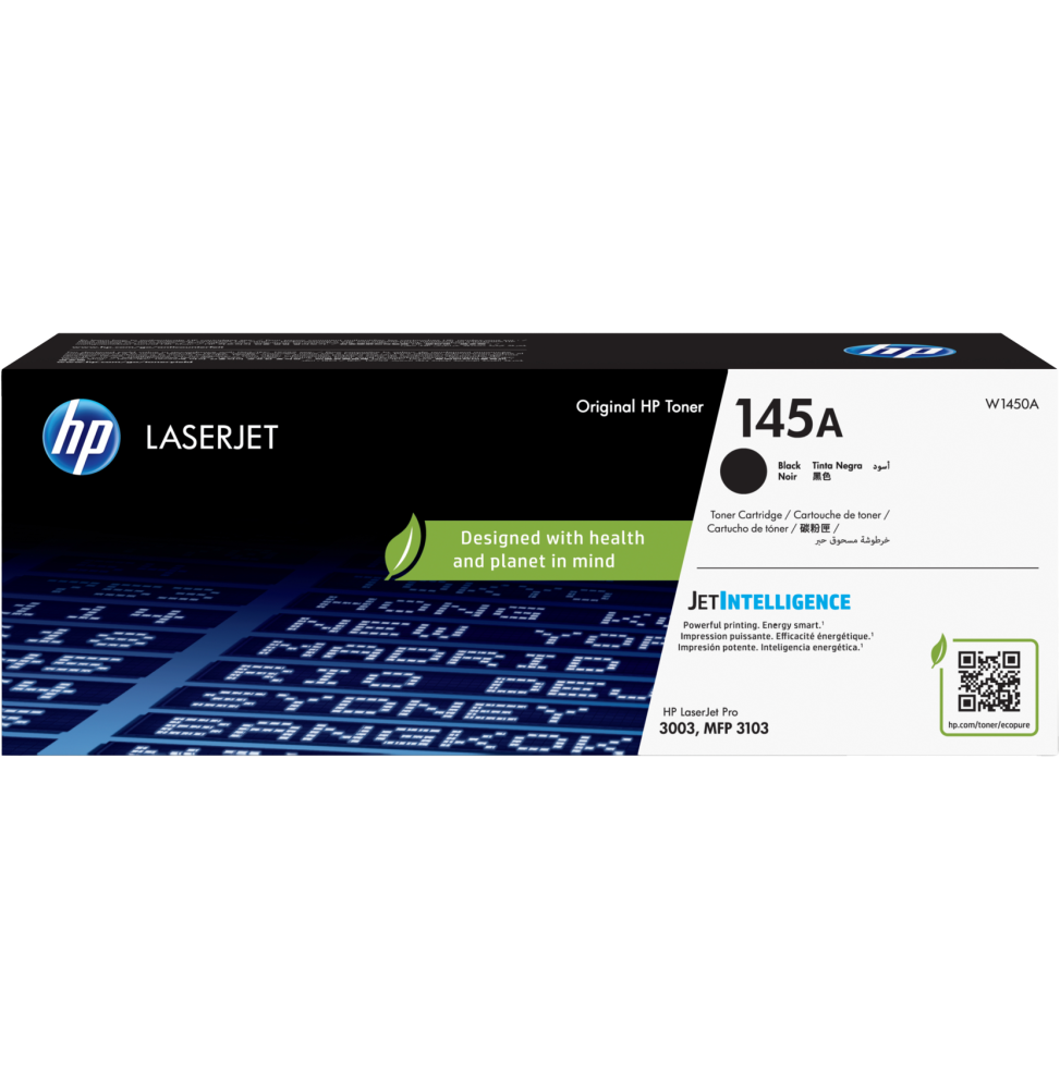 hp-145a-noir-w1450a-toner-hp-laserjet-dorigine.png HP 145A Noir (W1450A) - Toner HP LaserJet d'origine – Image 1