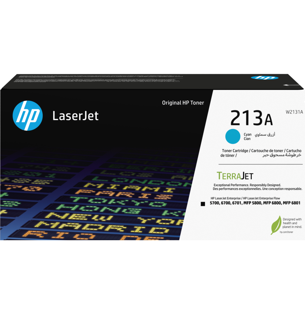 hp-213a-cyan-w2131a-toner-hp-laserjet-dorigine.png HP 213A Cyan (W2131A) - Toner HP LaserJet d'origine – Image 1