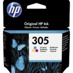 HP 305 trois couleurs - Cartouche d'encre HP d'origine (3YM60AE)