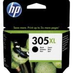 HP 305XL Noir - Cartouche d'encre grande capacité HP d'origine (3YM62AE)