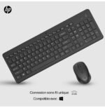 HP Ensemble combiné clavier et souris sans fil 330 - AZERTY (2V9E6AA) – Image 11