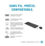 HP Ensemble combiné clavier et souris sans fil 330 - AZERTY (2V9E6AA) – Image 7