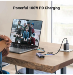 HUB Ugreen Revodok 1061 USB-C 6 en 1 Supporte PD (Power Delivery) 100W Recharge (15598) – Image 5