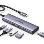 HUB USB-C Ugreen 5 en 1 (15596)