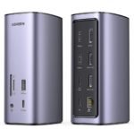 Hub USB-C Ugreen Revodok 12 en 1 Supporte PD (Power Delivery) 100W Recharge (90325)