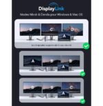 Hub USB-C Ugreen Revodok 12 en 1 Supporte PD (Power Delivery) 100W Recharge (90325) – Image 4