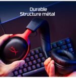 HyperX Cloud III — Casque de jeu (noir/rouge) HyperX Cloud III — Casque de jeu (noir/rouge) (727A9AA) – Image 8