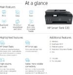HP Smart Tank 530 Imprimante multifonction à réservoirs rechargeables (4SB24A) – Image 9