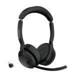 Jabra 25599-989-899 écouteur/casque Sans fil Arceau Bureau/Centre d'appels Bluetooth Socle de chargement Noir (25599-989-899)