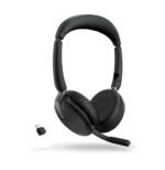 Jabra Evolve2 65 Flex Casque Avec fil &sans fil Arceau Bureau/Centre d'appels Bluetooth Noir (26699-989-899) – Image 4