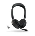 Jabra Evolve2 65 Flex Casque Avec fil &sans fil Arceau Bureau/Centre d'appels Bluetooth Noir (26699-989-989) – Image 3
