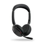 Jabra Evolve2 65 Flex Casque Avec fil &sans fil Arceau Bureau/Centre d'appels Bluetooth Noir (26699-999-999)