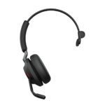 Jabra Evolve2 65, UC Mono Casque Sans fil Arceau Bureau/Centre d'appels USB Type-A Bluetooth Noir (26599-889-999)