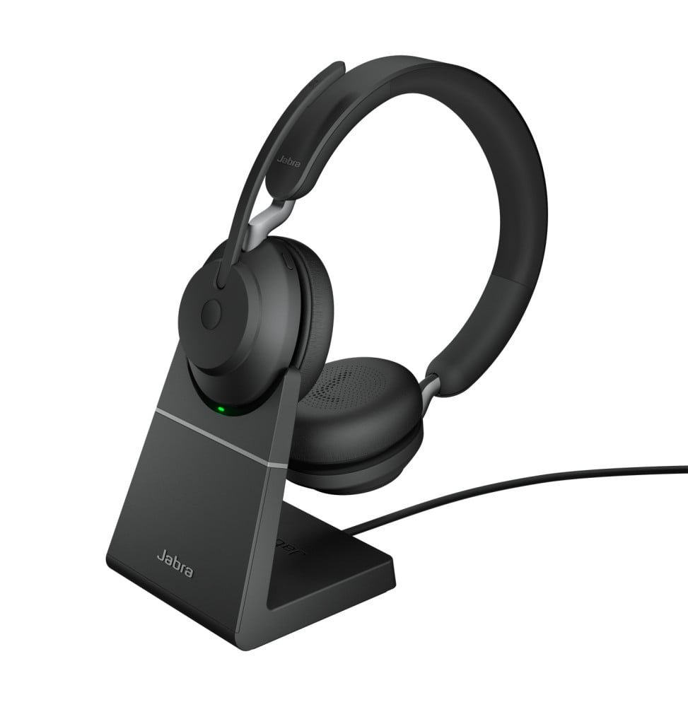jabra-evolve2-65-uc-stereo-casque-sans-fil-arceau-bureau-centre-d-appels-usb-type-a-bluetooth-noir-26599-989-989.jpg Jabra Evolve2 65, UC Stereo Casque Sans fil Arceau Bureau/Centre d'appels USB Type-A Bluetooth Noir (26599-989-989) – Image 1