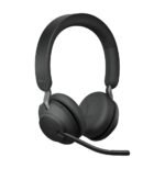 Jabra Evolve2 65, UC Stereo Casque Sans fil Arceau Bureau/Centre d'appels USB Type-A Bluetooth Noir (26599-989-999) – Image 3