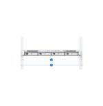 Kit rail monté Synology RKM114 pour RackStation (RKM114) – Image 3